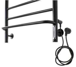 Полотенцесушитель электрический Domoterm Орфей DMT П8 500x800 EK R чёрный